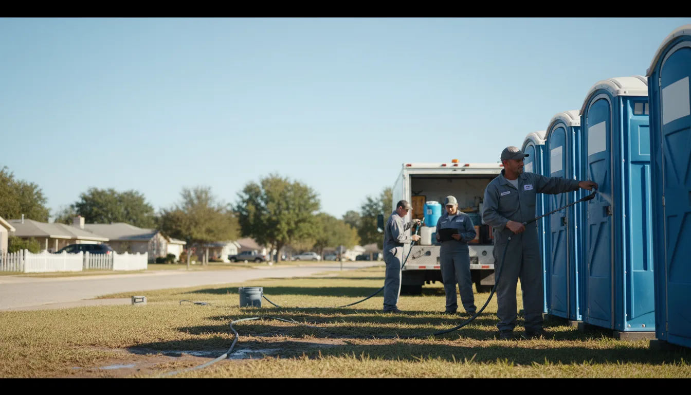 Long-Term Portable Toilet Rental in Fort Valley, VA near me